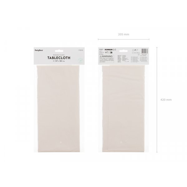Tischdecke - Beige - 137 x 183 cm Tischdecke - Beige - 137 x 183 cm
