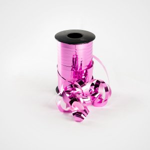Ballonschnur - Metallic - Rosa - 250 m Ballonschnur - Metallic - Rosa - 250 m