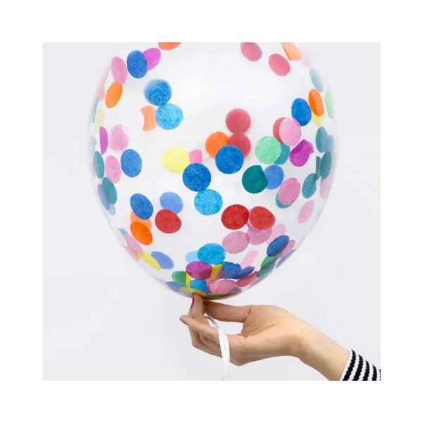 Konfetti-Luftballons - Bunt - 6er-Pack Konfetti-Luftballons - Bunt - 6er-Pack