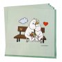 Servietten - Mumin Grün 16er-Pack 33x33cm Servietten - Mumin Grün 16er-Pack 33x33cm