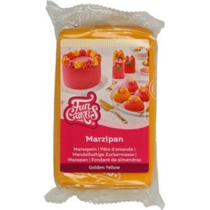 Marzipan - Goldgelb - Funcakes Marzipan - Goldgelb - Funcakes