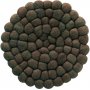 Nisha Topfmatte 20 cm - Braun