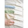 Chiffonband - 40 mm - Pistazie - 3er-Pack  5 m