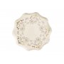 Pappteller - Blumenmuster - Beige - 6er-Pack Pappteller - Blumenmuster - Beige - 6er-Pack