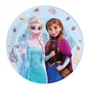 Pappteller - Frozen 2 - 8er-Packung - 23 cm