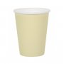 Pappbecher - Elfenbein/Champagner - 10er-Packung