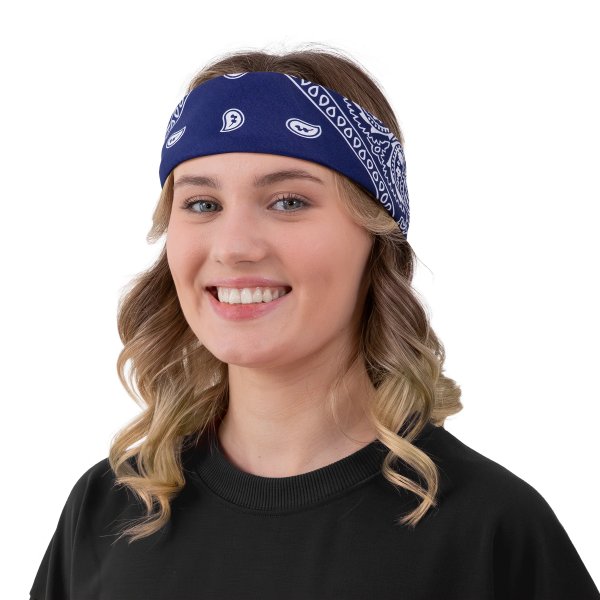 Bandana-Schal - Marineblau Bandana-Schal - Marineblau