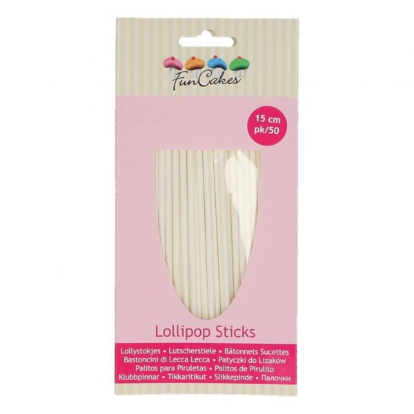 Cake-Pop-Stäbchen - 15 cm - 50er-Pack