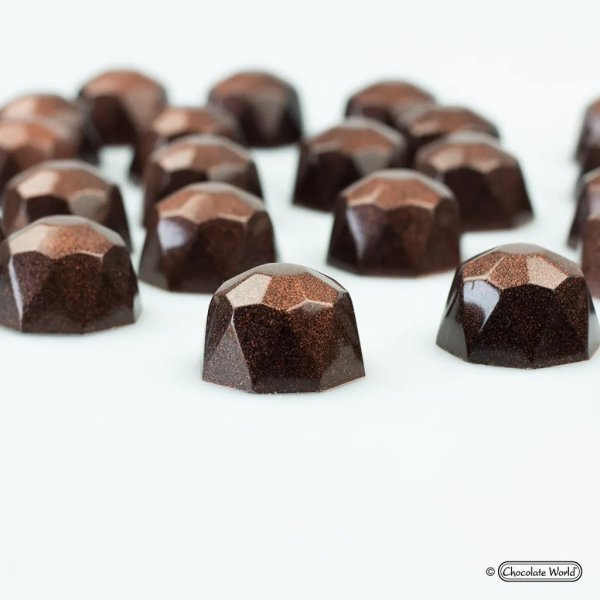 Pralinenform - Kleiner Diamant - CW1521 - 2,85 cm - Chocolate World Pralinenform - Kleiner Diamant - CW1521 - 2,85 cm - Chocolate World