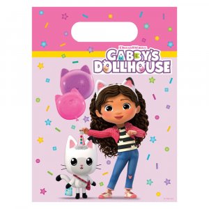Angelteichbeutel/Leckerlibeutel - Gabby's Dollhouse - 6er-Pack Angelteichbeutel/Leckerlibeutel - Gabby's Dollhouse - 6er-Pack
