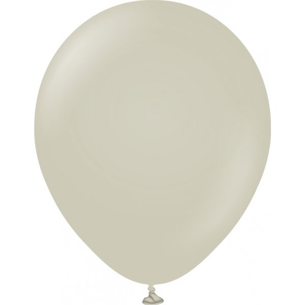 Luftballons schlicht - Premium 30 cm - Stein