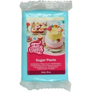 Zuckerpaste - Babyblau - 250 Gramm Zuckerpaste - Babyblau - 250 Gramm