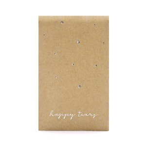 Taschent�cher - 10er-Pack - Happy Tears - Silber