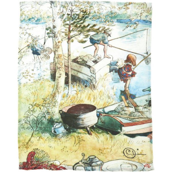 Krebs-Kchentuch 50 x 70 cm - Multi