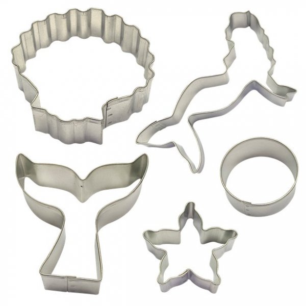 Ausstecher - Kit - Meerjungfrau - 5er-Pack Ausstecher - Kit - Meerjungfrau - 5er-Pack