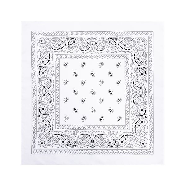 Bandana-Schal - Weiß Bandana-Schal - Weiß