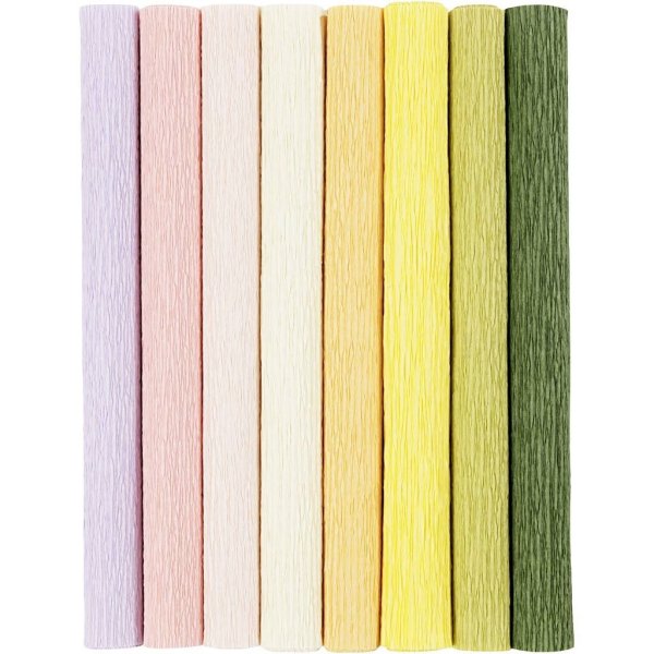 Krepppapier - Pastellmix - 8 Farben Krepppapier - Pastellmix - 8 Farben