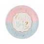 Babyparty, Gender-Reveal-Pappteller Babyparty, Gender-Reveal-Pappteller