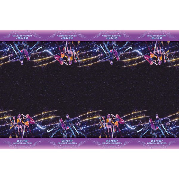 Leinwand - Kunststoff - K-Pop Dämonenjäger - 120 x 180 cm Leinwand - Kunststoff - K-Pop Dämonenjäger - 120 x 180 cm