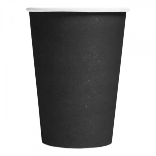 Pappbecher - Schwarz - 8er-Packung Pappbecher - Schwarz - 8er-Packung