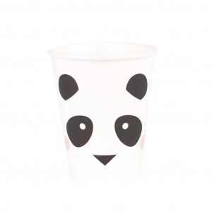 Pappbecher - Mini Panda - 8er-Pack Pappbecher - Mini Panda - 8er-Pack