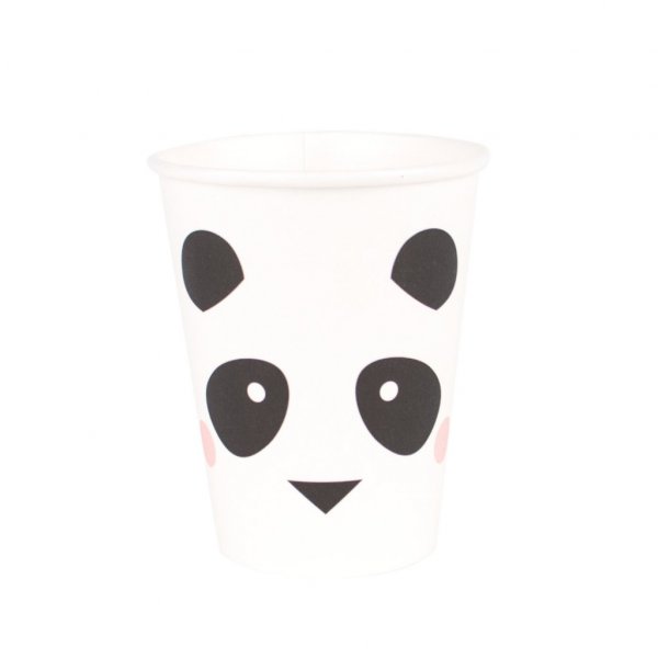 Pappbecher - Mini Panda - 8er-Pack Pappbecher - Mini Panda - 8er-Pack
