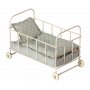 Kinderbett aus Metall - Blau - Maileg - Micro/Mss