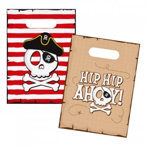 Süßigkeitentüten - Piraten-Hip-Hip-Ahoi - 6er-Pack Süßigkeitentüten - Piraten-Hip-Hip-Ahoi - 6er-Pack