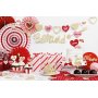 Kuchenspieer - Se Liebe - Goldglitter - 6er-Pack