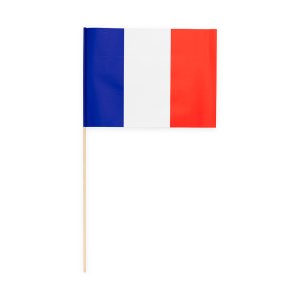 Papierflagge - Frankreich - 20 x 30 cm - 10er-Packung Papierflagge - Frankreich - 20 x 30 cm - 10er-Packung