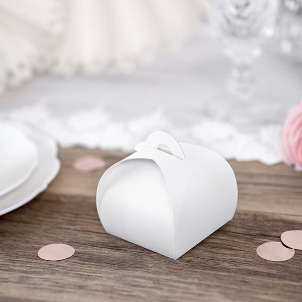 Geschenkboxen - 10er-Pack - Weiß