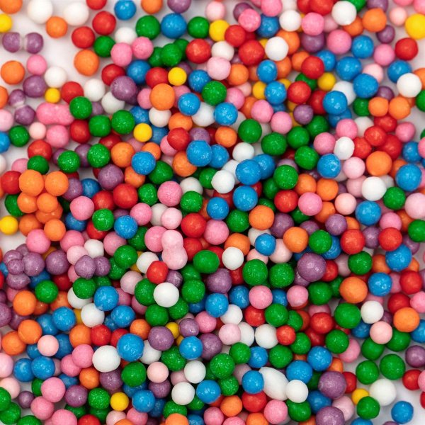 Zuckerperlen - Mini - Regenbogenmischung - 86 g Zuckerperlen - Mini - Regenbogenmischung - 86 g