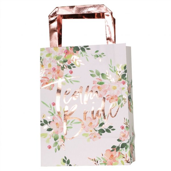 Geschenktüten - Floral Henne - 5 Stk