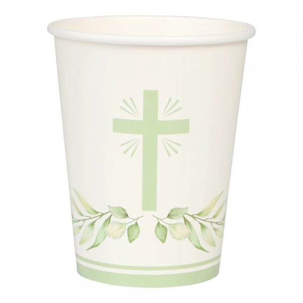 Pappbecher - Cross - 8er-Packung Pappbecher - Cross - 8er-Packung