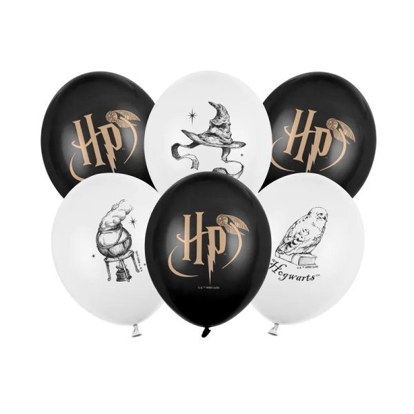 Harry-Potter-Luftballons - 6er-Pack Harry-Potter-Luftballons - 6er-Pack