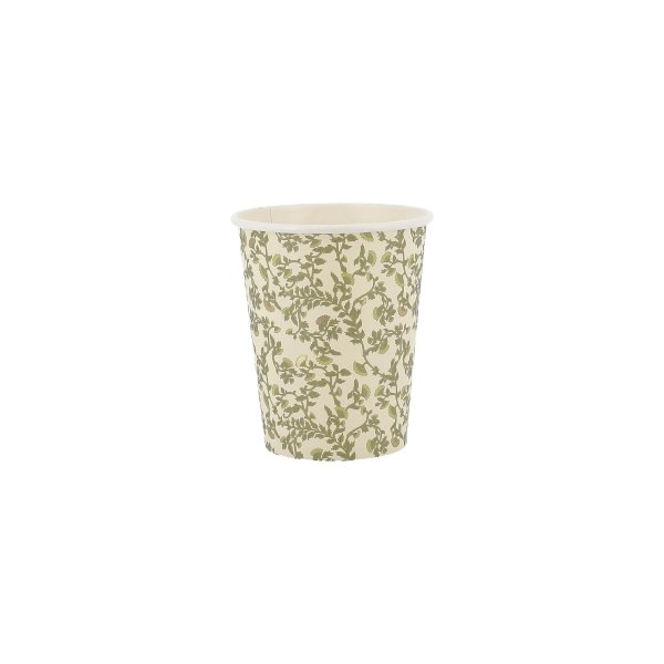 Pappbecher mit Blumenmuster - 8er-Packung Pappbecher mit Blumenmuster - 8er-Packung