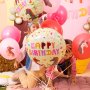 Folienballon - 45 cm - Happy Birthday - Pferdeparty Folienballon - 45 cm - Happy Birthday - Pferdeparty