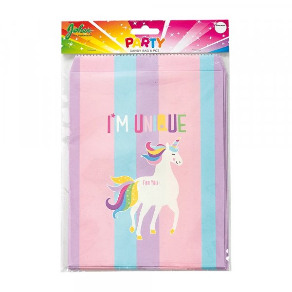 S��igkeitent�ten - Einhorn - 8er-Packung