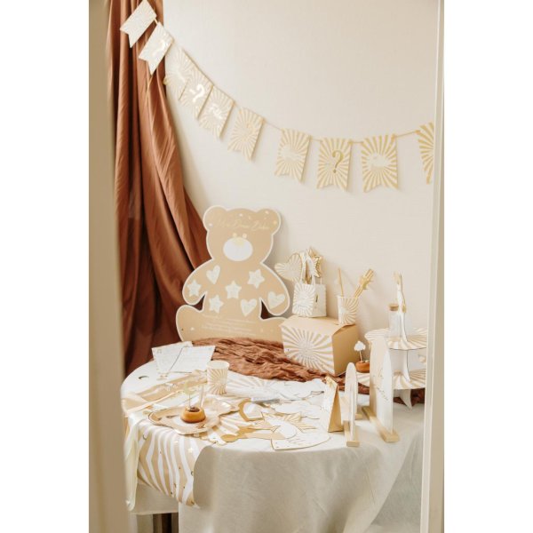 Pappteller - Babyparty - Teddybär - 8er-Pack Pappteller - Babyparty - Teddybär - 8er-Pack