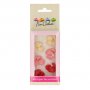 Marzipanherzen - Rot/Rosa/Wei - 30er-Pack