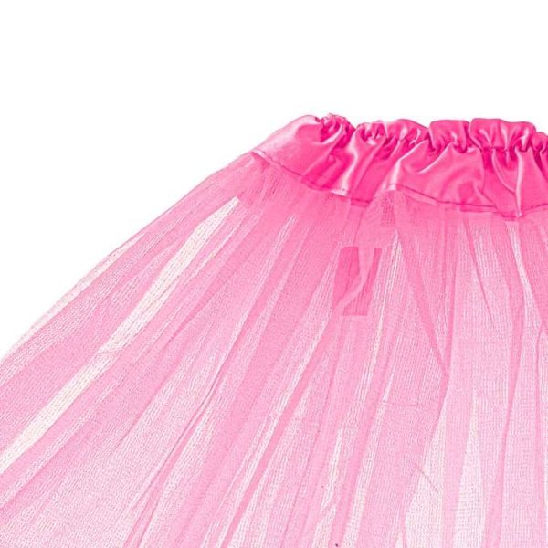 Tüllrock Tutu 3-lagig Rosa - Maskenballkostüm Tüllrock Tutu 3-lagig Rosa - Maskenballkostüm