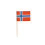 Partypicks - Flagge - Norwegen - 50 Stück Partypicks - Flagge - Norwegen - 50 Stück