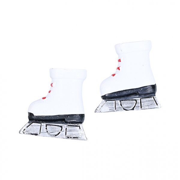 Elfenzubehör - Weiße Schlittschuhe Elfenzubehör - Weiße Schlittschuhe