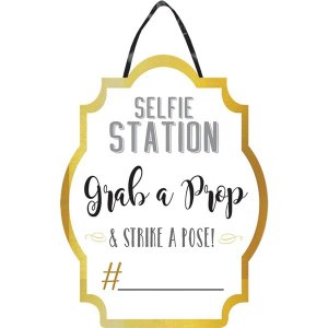 Schild - Selfie-Station Schild - Selfie-Station