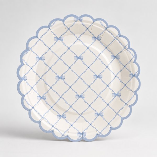 Pappteller - Geburtstagsente - 17 cm - Lavendelblau - 8er-Pack Pappteller - Geburtstagsente - 17 cm - Lavendelblau - 8er-Pack