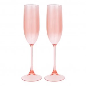 Champagnerglas - Poolside - 2er-Pack - Puderrosa Champagnerglas - Poolside - 2er-Pack - Puderrosa