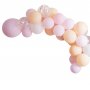 Ballonbogen - Rosa/Aprikose