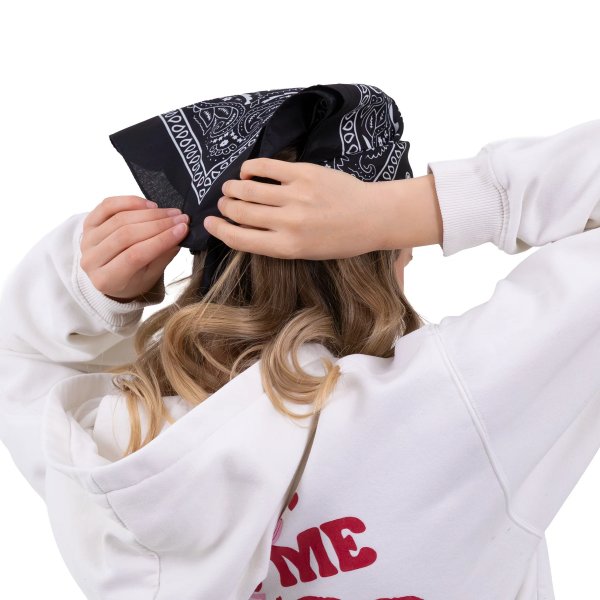Bandana-Schal - Schwarz