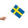 Handfahnen - Papier - Schweden - 10er-Packung Handfahnen - Papier - Schweden - 10er-Packung
