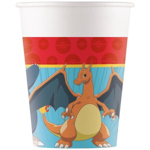 Pappbecher - Pokémon - 200 ml - 8er-Packung Pappbecher - Pokémon - 200 ml - 8er-Packung